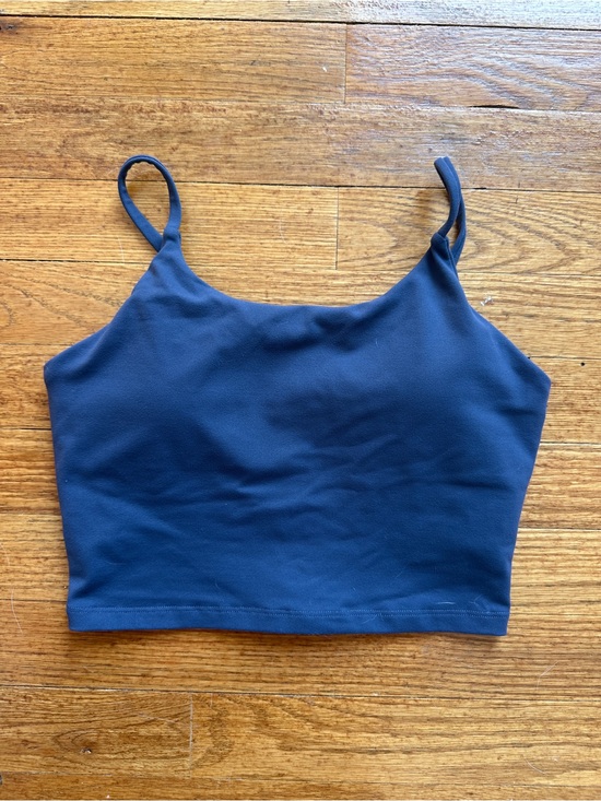 one clothing Tops - one clothing Navy Cropped Cami Tank Top